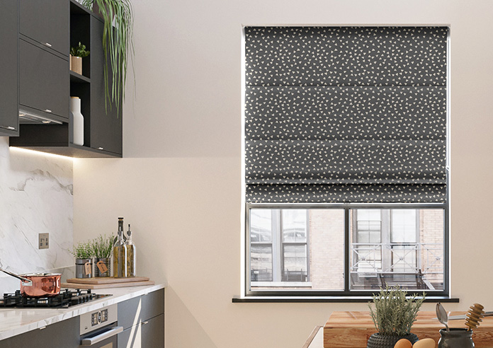 Confetti, Raven - Roman Blind - Image 3